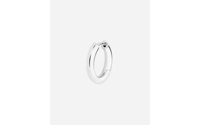 Slate 12 Huggie - Silver