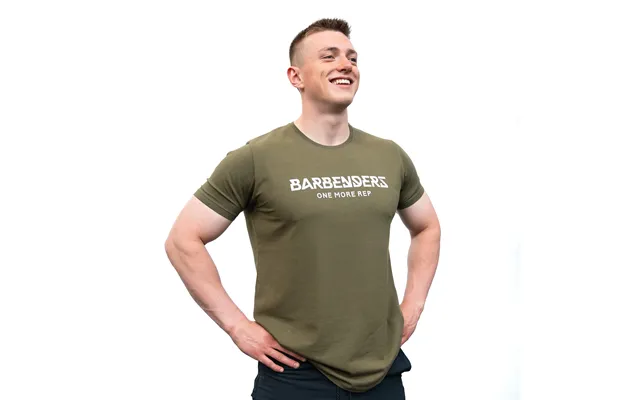 Barbenders Muscle Tee - Olive Green