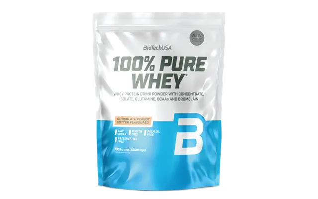 Biotechusa Pure Whey 1kg - Chocolate & Peanut Butter