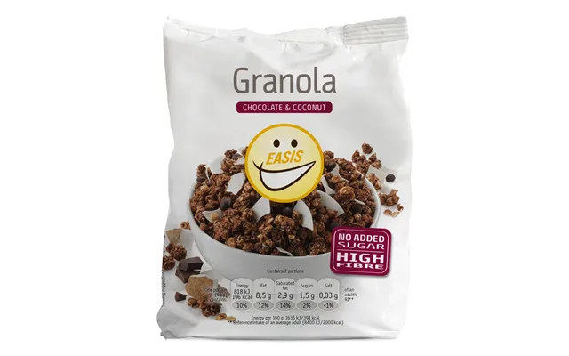 Easis Morgenmad - Granola Chocolate Coconut 350g