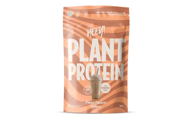 Heey Vegan Protein - Peanut Chocolate Caramel 500g