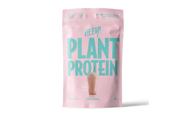 Heey Vegan Protein - Strawberry 500g