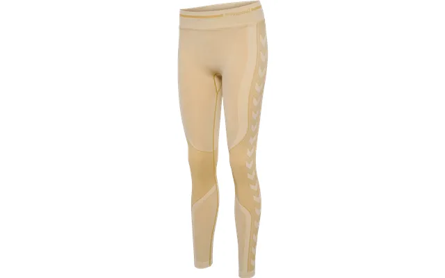 Hummel Lulu Seamless Scrunch Tights - Curds & Whey Melange