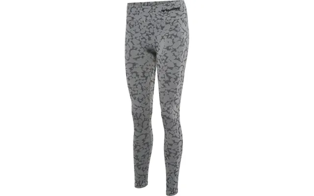 Hummel Mt Pi Seamless Mid Waist Tights - Sharkskin