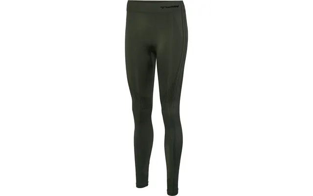 Hummel Shaping Seamless Mid Waist Tights - Climbing Ivy