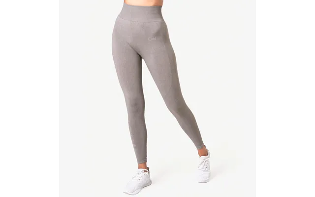 Icaniwill Define Seamless Tights Taupe Melange Wmn - Træningstøj Til Kvinder