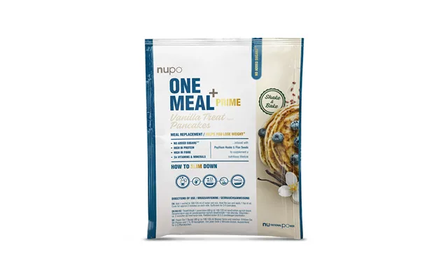 Nupo One Meal Prime Pancake 60g - Vanilla Treat