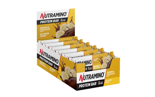 Nutramino Protein Bar - Banana & Chocolate 10x50g