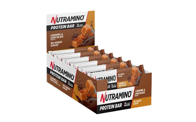 Nutramino Protein Bar - Caramel & Chocolate 10x50g
