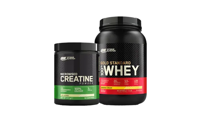 Optimum Nutrition Essentials 700g Whey 317g Creatine - Proteinpulver