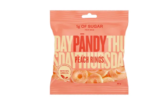 Pandy Candy 50g - Peach Rings