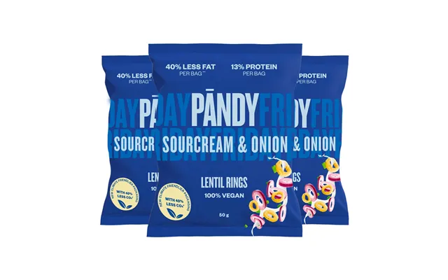 Pandy Chips - Sour Cream & Onion 6x 50g
