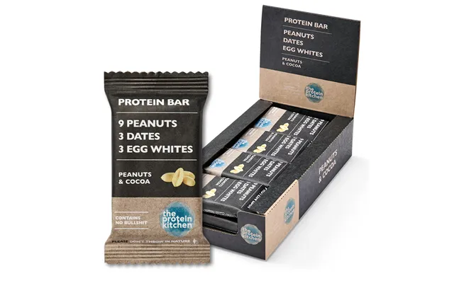 The Protein Kitchen Bar - Peanuts & Cocoa 12x50g