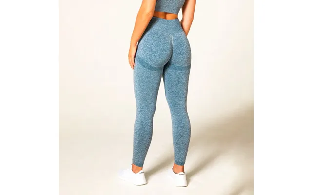 V3 Apparel Define Seamless Scrunch Leggings - Blue Marl