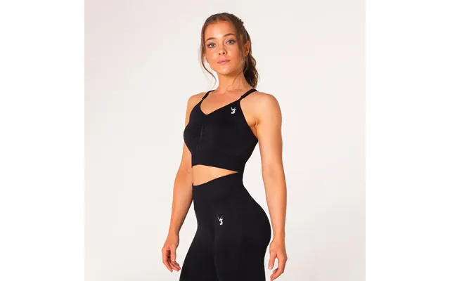 V3 Apparel Define Seamless Sports Bra - Black