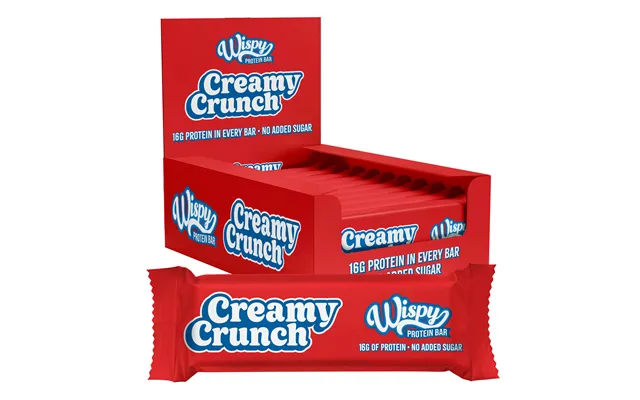 Wispy Protein Bar - Creamy Crunch 10x55g