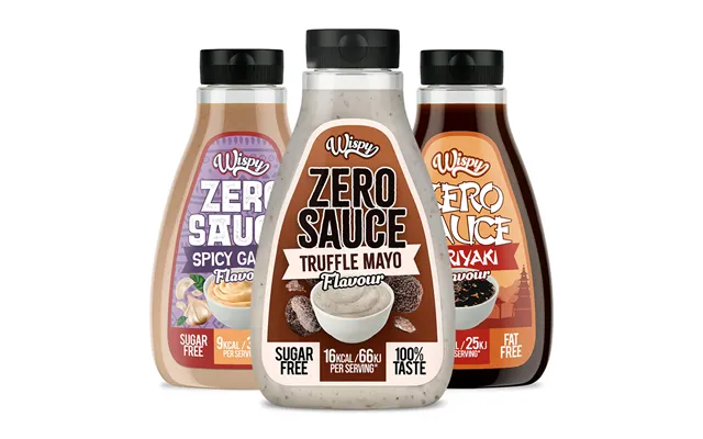 Wispy Zero Sauce 430g Kalorielet Dressing & Topping Uden Sukker
