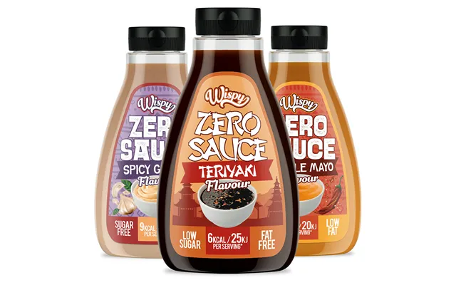 Wispy Zero Sauce 430g Kalorielet Dressing & Topping Uden Sukker