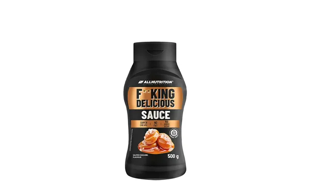 Allnutrition - Fitking Delicious Sauce Saltet Karamel 500g