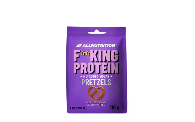 Allnutrition - Fitking Protein Pretzels, Milk Chocolate Salted