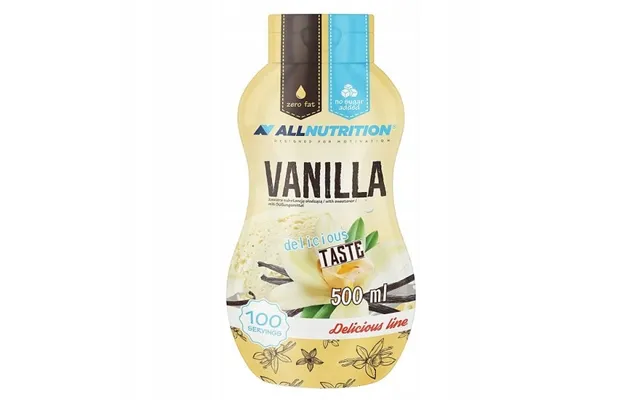Allnutrition - Sweet Sauce Vanilje 500 Ml