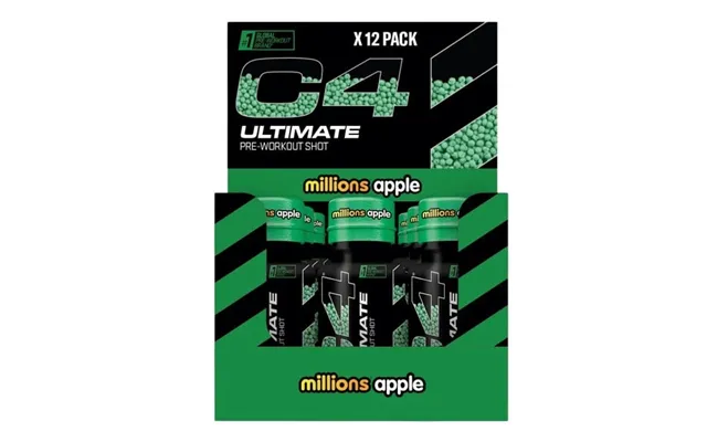Cellucor - C4 Ultimate Pre-workout Shot, Millions Apple