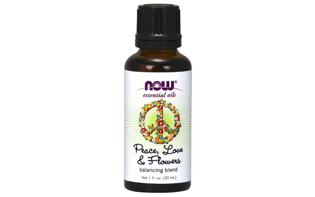 Now Foods - Essential Oil, Peace Love & Flowers Oil Blend