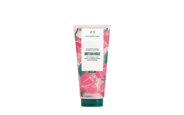 The Body Shop - British Rose Shower Scrub 200 Ml