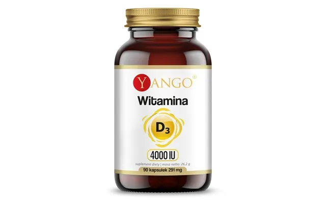 Yango - Vitamin D3 4000 Iu, 100 Mcg 90 Kapsler