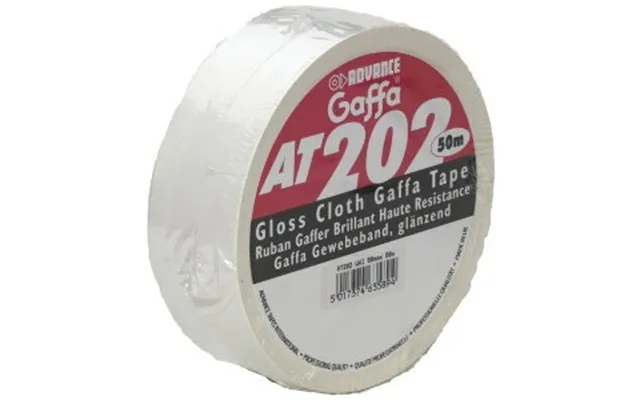 Advance At202 Pro Gaffatape - Hvid