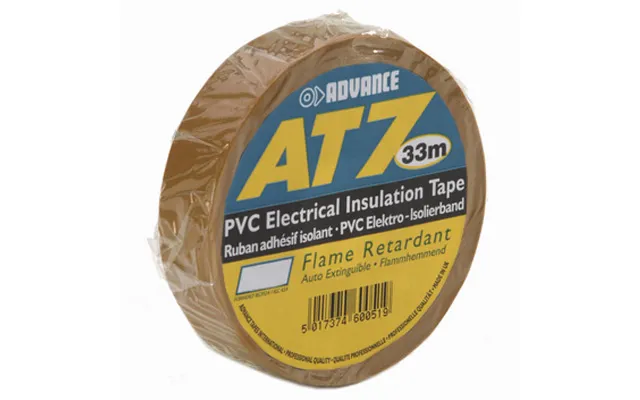 Advance At7 Pvc-tape 19mm X 33m Brun