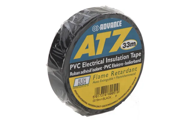 Advance At7 Pvc-tape 19mm X 33m Sort