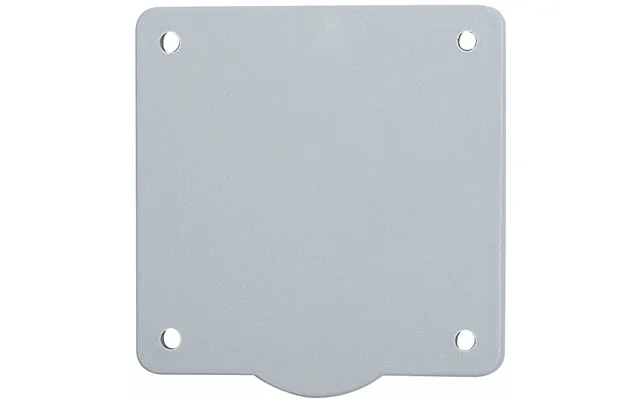 Afdækningsplade 75x75mm Til 16a Og 32a Byggestrømstavle