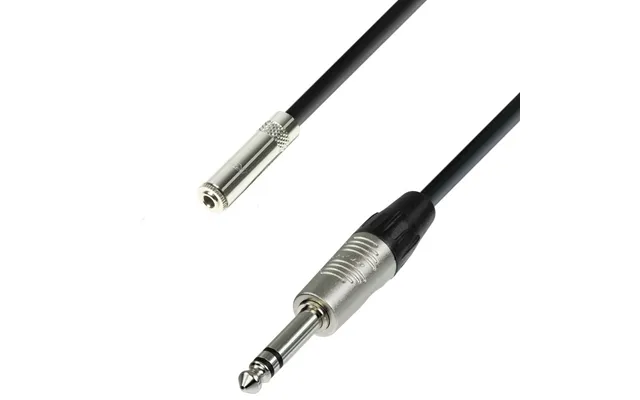 Ah 4 Star Byv - Jack 6,3mm Han Til Minijack 3,5mm Stereo Hun 6 Meter