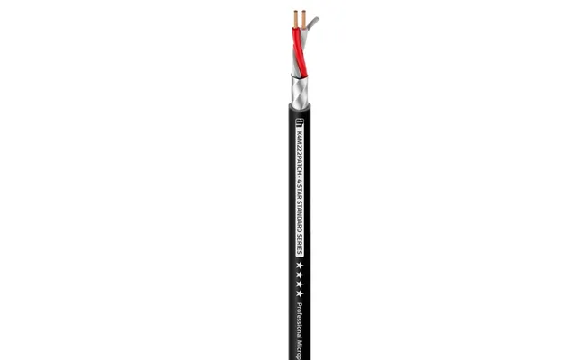 Ah 4 Star M 222 Patch Mikrofon Kabel - 2 X 0,22mm2 Ø3,7mm