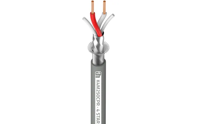 Ah 4 Star Microphone 250 Installation Mikrofon Kabel - 2 X 0,5mmâ Ø5,2mm