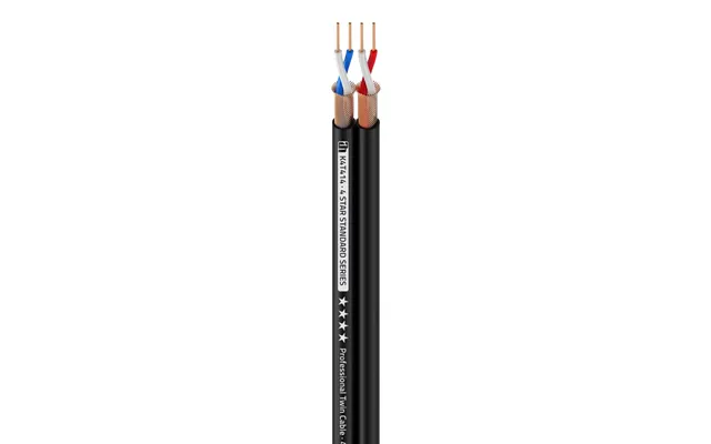 Ah 4 Star Twin 414 Mikrofon Kabel - 4 X 0,14mmâ Ø4x8mm