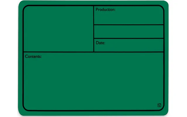 Ah 88001 M Tourlabel Med Magnet 177x127mm Grøn