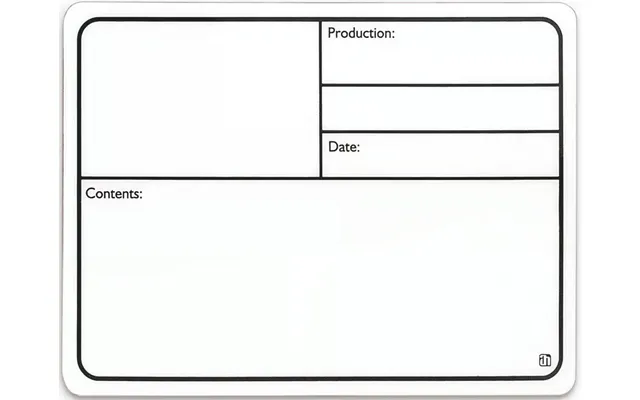 Ah 88001 M Tourlabel Med Magnet 177x127mm Hvid