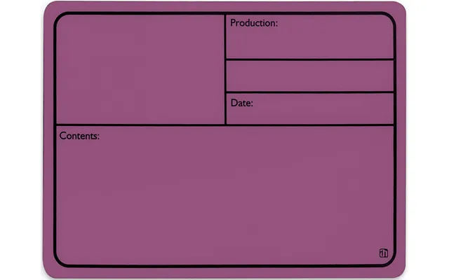 Ah 88001 M Tourlabel Med Magnet 177x127mm Lilla