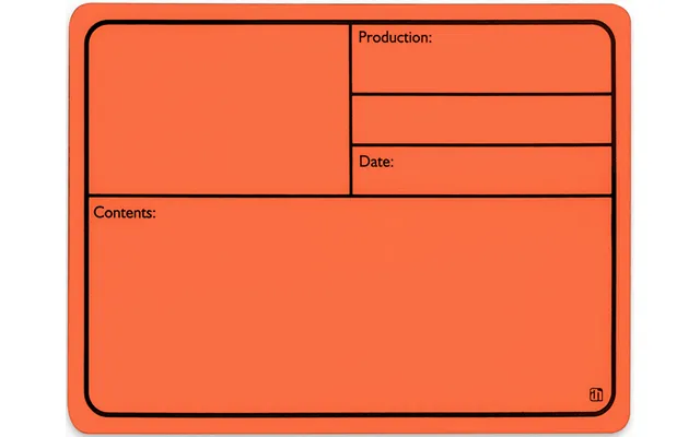Ah 88001 M Tourlabel Med Magnet 177x127mm Orange