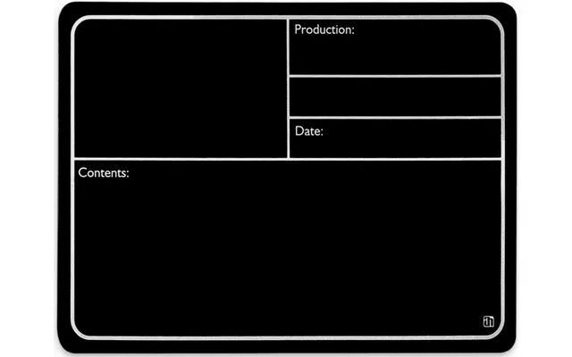 Ah 88001 M Tourlabel Med Magnet 177x127mm Sort
