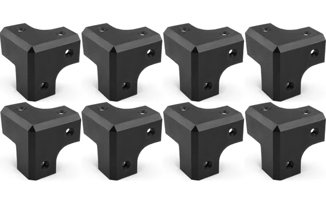 Ah X318787 Plastik Kabinet Hjørne 45mm - 8 Pack