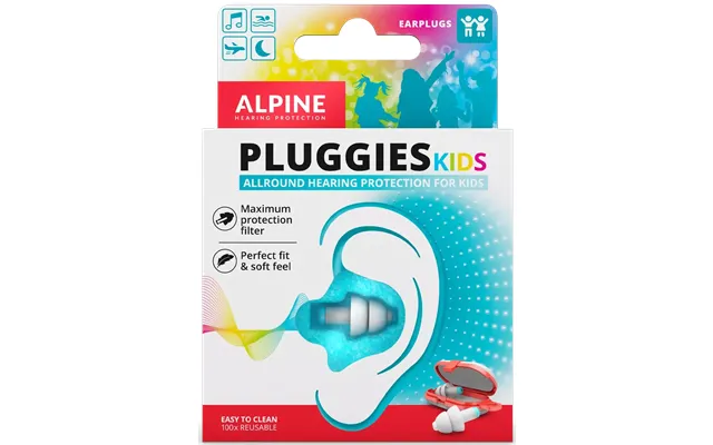 Alpine Pluggies Kids - Ørepropper Til Børn 3-12år