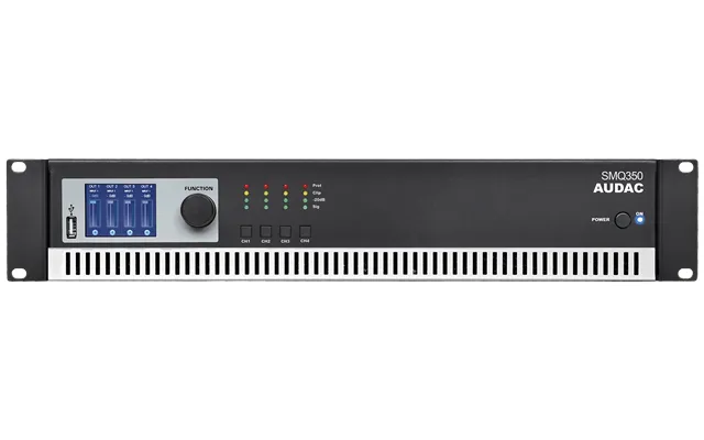 Audac Smq350 Forstærker 4x350w 4 Ohm