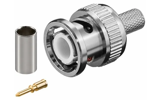 Bnc-kabel Stik Han Til Rg58 Kabelmontering - Ø5mm