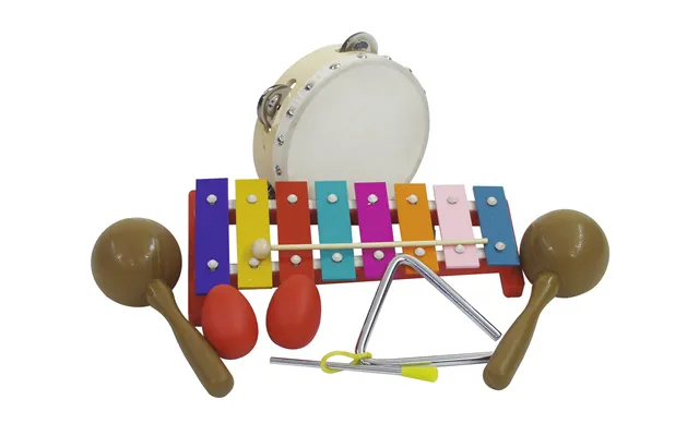 Børne Percussion Sæt Med 7 Dele