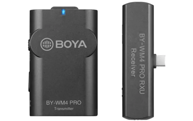 Boya Wm4-k5 Trådløs 2,4 Ghz Sæt Til Android Og Usb-c Enheder