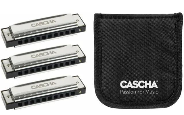 Cascha Blues Mundharpe Sæt C - G