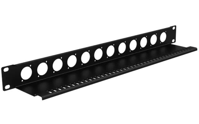 Caymon Bp112t Rackpanel Med Aflastning - 12 X D-size Hul